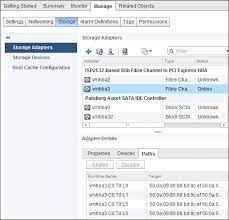 Intel ich10 4 port sata ide controller (i assume to the be the controller for the 4 hotswap drive bays on the front of the server). Multipathing And Managing Fibre Channel From Within Vmware Vsphere Web Client Vmware Horizon View High Availability