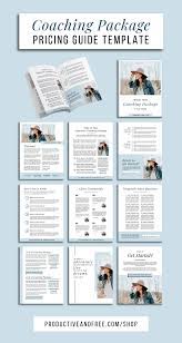 This branding proposal template can help you convince your client to seal the deal with you. Coaching Package Template Productive And Free Coaching Packages Life Coach Business Life Coaching Business