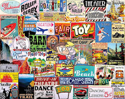 They're all here, causing sugar overload and making us hungry for more, assembled in a colorful jumble by charlie girard for a 1,000 piece puzzle. Places I Went As A Kid 1000 Pieces White Mountain Puzzles