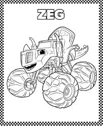 Blaze coloring pack nickelodeon parents. Blaze And The Monster Machines Coloring Pages Part 1