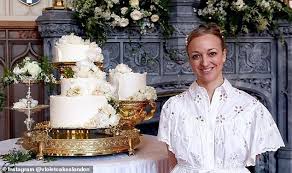 Harry and meghan posted a compilation of 14 images, including some unseen pictures, on. Meghan Markle And Prince Harry S Royal Wedding Baker Shares Photo Of Team Behind The Stunning Cake Daily Mail Online