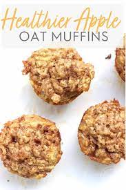 Healthy Apple Cinnamon Oatmeal Muffins Recipe Apple Cinnamon Oatmeal Muffins Cinnamon Oatmeal Muffins Apple Cinnamon Oatmeal