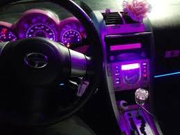 Led Lights Pink Purple Car Interior Scion