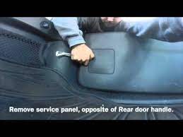 Changing the radiator in your jeep liberty requires just a few tools. Jeep Liberty Rear Door Fix Unlock Youtube
