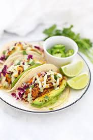 The best healthy fish tacos! The Best Fish Tacos With Honey Lime Cilantro Slaw One Lovely Life