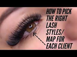 How To Pick The Right Lash Styles For Different Eye Shapes Youtube Lashes Eyelash Extensions Styles Eyelashes