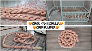 Duvar kenarında ise beşik soğuktan, korkuluklu beşik ise korkuluk aralarına sıkışmaması için. Orgu Yan Koruma Nasil Yapilir Braided Crib Bumper Tum Detaylariyla Youtube
