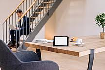 Timber & glass stairs are bespoke made by camel from our joinery in wadebridge cornwall we also offer a full design and installation service. Tablet On Table With Businessman On Stairs Using Laptop In Background Knsf01144 Kniel Synnatzschke Westend61