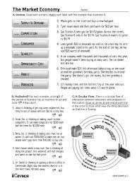 This lesson teaches the basics about the market economy, including the relationships between consumers and producers, supply and demand, and profit and incentive. Market Economy Worksheets