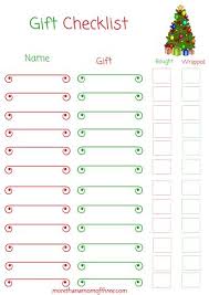 Find all the free stuff for christmas including free christmas music, cards, invites, and coloring christmas time is here and after you've shelled out money for gifts, food, and decorations, you're. Christmas Gift Checklist Printable More Than A Mom Of Three Christmas Gift Checklist Gift Checklist Christmas Checklist Printables