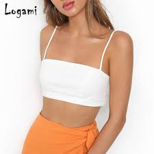 Free shipping on orders over $25 shipped by amazon. Spaghetti Strap Crop Top Women Bow Summer Short Top White Yellow Red Black Fashion Camis Aliexpress