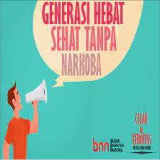 Indonesia (apjii 2017) yang sebagian besar menggunakan media sosial. Generasi Hebat Sehat Tanpa Narkoba Desain Poster Poster Gambar