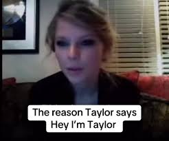 Why Does Taylor Add You Can Call Me Mrs Taylor Purdy