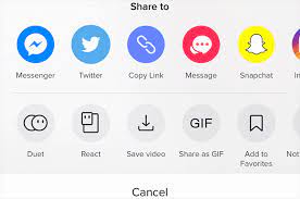 Tiktok Here S How To Share A Video Outside Of The App