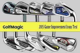 They usually have limited workability, great forgiveness and are designed for higher handicap players. Best Game Improvement Irons 2015 Test Golfmagic