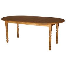 Matériel bois de frêne massif, de la culture européenne, lattes continues, pas de morceaux de bois galvanisés par coin. Table Ronde Extensible En Bois Massif 116 198x116x78 Depot Des Docks