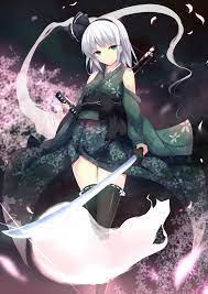 東方 touhou アニメ戦士 漫画ガール 美しいアニメガール