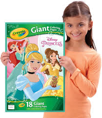 Keep a cat and pumpkin company on a magical night. Paginas Gigantes Para Colorear De Disney Princess Amazon Com Mx Juguetes Y Juegos
