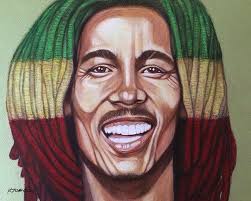 #portraitofthelegend' photo book, featuring rare & unseen photos, stories, interviews and more! Bob Marley Drawing By Kevin Johnson Art