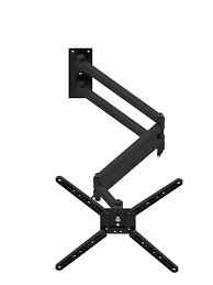 Incline, gire, aproxime, afaste e nivele o televisor de maneira prática e fácil. Suporte Para Tv 10 A 55 Parede Quadriarticulado Com Inclinacao Extra Longoref Are 1040elt B Avatron Audio Visual Products