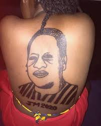 Eisenhower were all rumored to have tattoos. Woman Tattoos Former President John Dramina Mahama At Her Back Ghanapoliticsonline