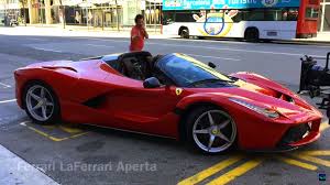 Equipped with a 6.3 l v12 producing 949hp. Laferrari Aperta Spotted Up Close While Filming Promo In Barcelona
