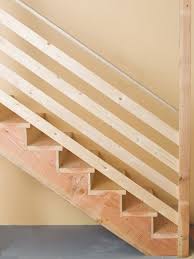 Bob helps contractor bob ryley plan and build a new staircase. How To Build Simple Stairs Diy Stairs Basement Steps Diy Stair Railing