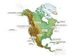 What Is A Physical Map In Geography Earth Geography Cartography Physical Map Image Visual Dictionary Online