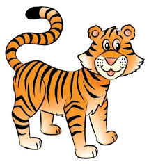 Enjoy a nice drawing lesson featuring a cute tiger cartoon made from simple shapes and colored with nice effects. How To Draw A Tiger In 6 Steps Tiger Drawing Easy Animal Drawings Easy Tiger Drawing