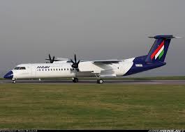 Malev Hungarian Airlines Bombardier Dhc 8 402 Q400 Ha Lqc Fresh Out Of The Paint Shop At East Midlands Castle Donington November Dhc Airlines Castle Donington