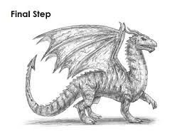 894x894 air dragon drawing by lethalchris. How To Draw A Dragon In Just 20 Steps Steemit