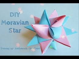 Christmas Crafts Moravian Star Tutorial Paper Weaving Origami Star Paper Crafts Ornament Youtube