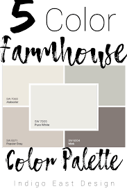 5 Color Farmhouse Color Palette Homedecor Interiordesign Color Colorpalette Painting P Farm House Colors Farmhouse Color Palette Farmhouse Paint Colors