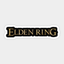 Martin, who was responsible for creating the world and myth of elden ring for miyazaki and the from soft team to fill in. Elden Ring Logo Elden Ring Sticker Teepublic