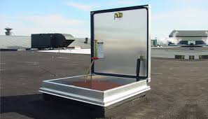 Available in galvanized steel or aluminum construction. Access Hatch