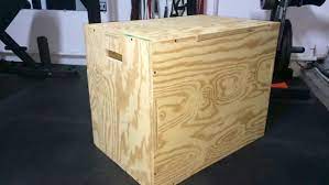 After looking at a few companies online i decided that i was going to build a wooden plyobox myself. Diy Plyo Box Homegym