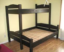bunk bed based on simple bed plans diy bunk bed bunk beds homemade bunk beds