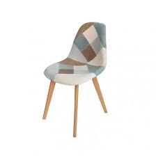 4.6 out of 5 stars. Chaise De Salle A Manger Modernes En Patchwork Avec Pieds En Bois Massif Et Assise Rembourree Pour Cuisine Salon Bureau