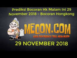 Prediksi Bocoran Hk Malam Ini 29 November 2018 Bocoran Hongkong Singapore Youtube