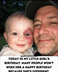 Happy birthday Sweetheart, you are not different, you are beautiful🥰