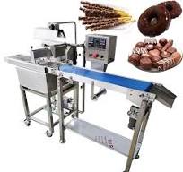 Chocolate Cookie Processing Line Depositing Baking Tunnel Cooling Conveyor  Industrial Biscuit Production System