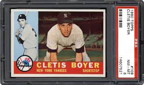 1960 Topps Cletis Boyer
