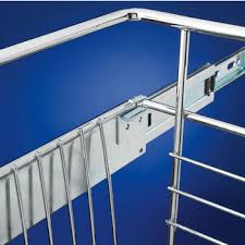 Kitchen cabinet parts & accessories. 14 Inch Deep Closet Or Kitchen Cabinet Heavy Gauge Wire Baskets W Full Extension Slides By Rev A Shelf Kitchensource Com