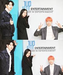 Thank you ㅠㅠㅠㅠ jinyoung fighting!! Got7 S Jinyoung Blackpink S Jisoo And Nct S Doyoung Meet For First Time To Prepare For Inkigayo First Broadcast Will Be On Got7 Jinyoung Jinyoung Got7
