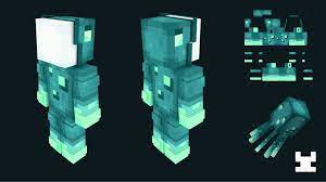 Upload download add to wardrobe 3px arm (slim) background duck in an axolotl onesie. Glow Squid Onesie Minecraft