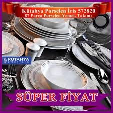 Kutahya Porselen Iris 572820 87 Parca Porselen Yemek Takimi Urunu Ozellikleri Ve En Uygun Fiyatlari N11 Com Da Kutahya Por Yemek Takimi Yemek Takimlari Yemek