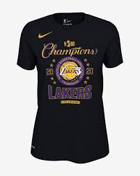 Buy and sell your los angeles lakers tickets today at nba championships: Los Angeles Lakers Champions Women S Nike Nba Locker Room T Shirt Nike Com