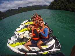 We recently spent two weeks in langkawi, and our jetski tour (tour #2) with mega water sports and their guide tom was probably the single best thing we did during the trip. Mega Water Sport Langkawi Malaysia