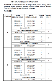 Kalendar cuti sekolah 2017 malaysia. Smk Batu Laut 42800 Tanjong Sepat Kuala Langat Selangor Darul Ehsan Cuti Sekolah Malaysia 2019