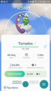 Tornadus Pokemon Go Pesas Entrenamiento Combate